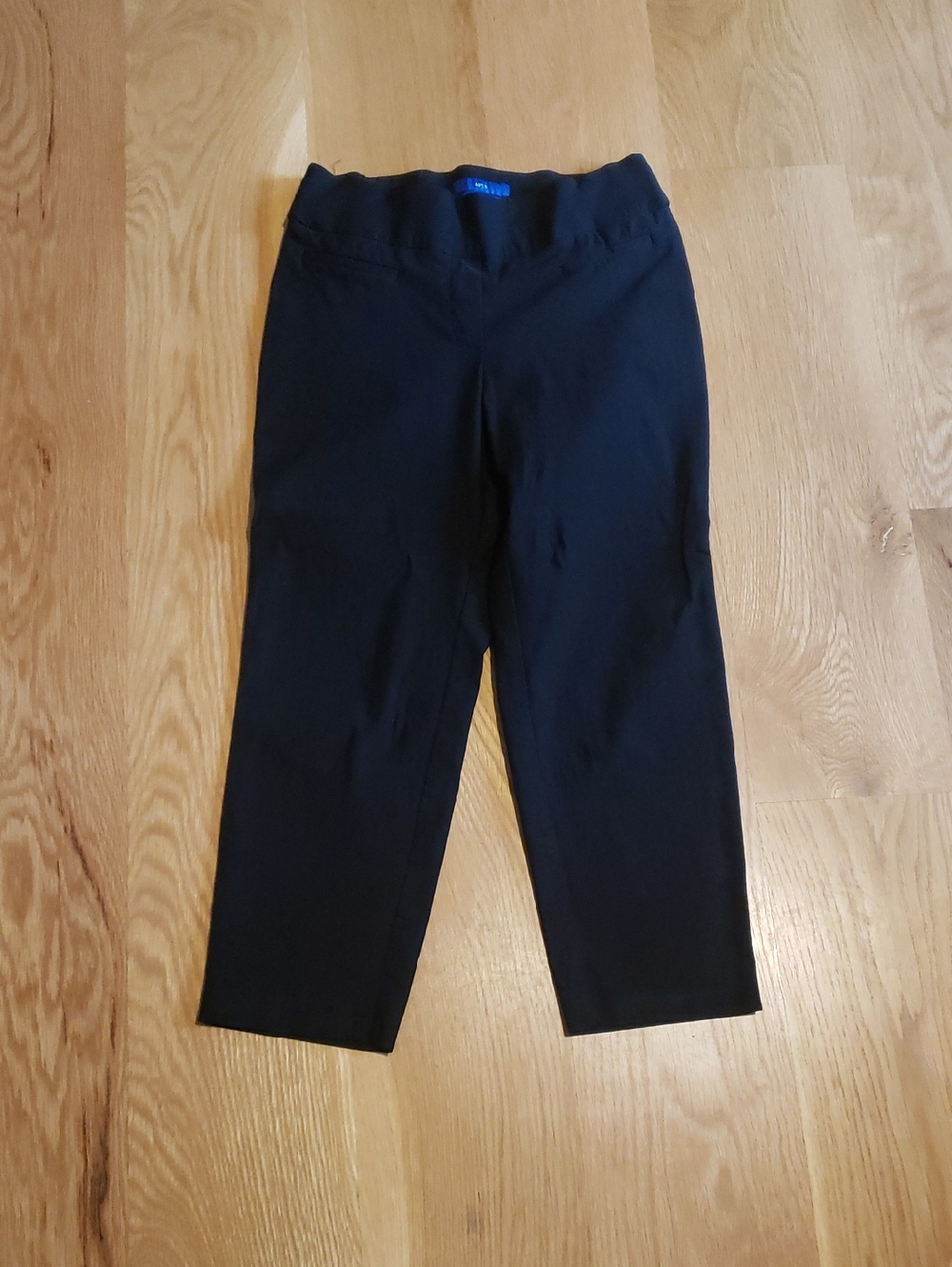 Apt. 9 Black Cropped Stretch Dress Pants